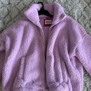 American Eagle NWOT THIS FEELS SERIOUSLY HUGGABLE Sherpa jacket